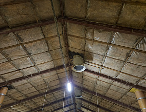 Oprava podhledu a střechy